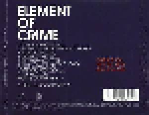 Element Of Crime: Immer Da Wo Du Bist Bin Ich Nie (CD) - Bild 2