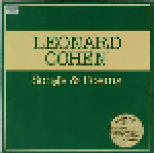 Cover - Leonard Cohen: Songs & Poems