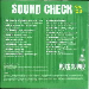 Sound Check No. 123 (CD) - Bild 3