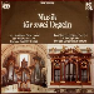 Cover - Hermann Schroeder: Musik Für Zwei Orgeln