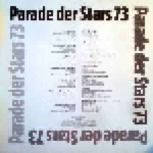 Parade Der Stars '73 (LP) - Bild 2
