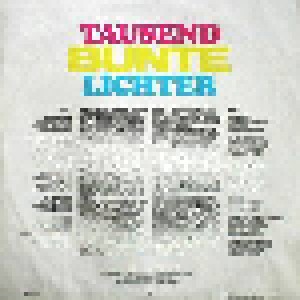 Tausend Bunte Lichter (LP) - Bild 2