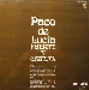 Paco de Lucía: Fuente Y Caudal (LP) - Bild 2