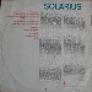 Rolf Kühn Quintett: Solarius (LP) - Bild 2