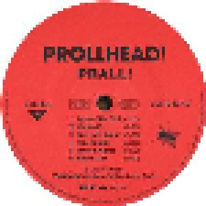 Prollhead!: Prall! (LP) - Bild 3