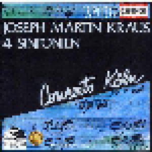 Cover - Joseph Martin Kraus: 4 Sinfonien