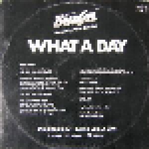 Frank Duval + Frank Duval Feat. Peter Bischof: What A Day (Split-12") - Bild 2