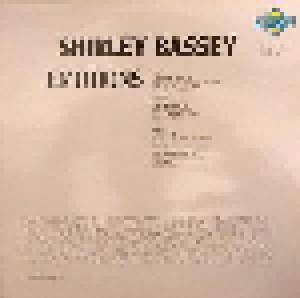 Shirley Bassey: Emotions (LP) - Bild 2