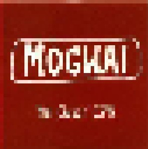 Cover - Mogwai: 'Mr. Beast' EPK