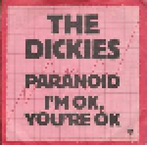 Cover - Dickies, The: Paranoid