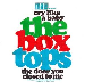The Box Tops: Cry Like A Baby (7") - Bild 1
