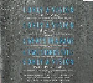 Billi Myer: Only A Vision (Single-CD) - Bild 3
