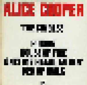 Alice Cooper: The Singles (Promo-Mini-CD / EP) - Bild 1