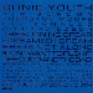 Sonic Youth: Sonic Youth (CD) - Bild 3