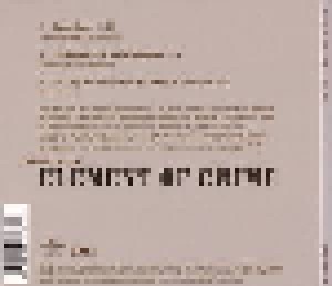 Element Of Crime: Delmenhorst (Single-CD) - Bild 2