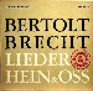 Cover - Hein & Oss: Bertolt Brecht Lieder