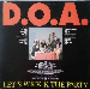 D.O.A.: Let's Wreck The Party (LP) - Bild 2