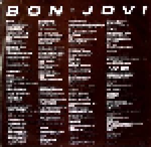 Bon Jovi: Bon Jovi (LP) - Bild 6