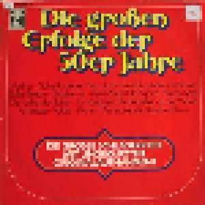 Cover - Lamy Singers, Die: Großen Erfolge Der 50er Jahre, Die