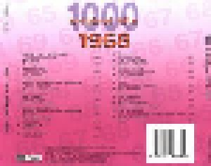 1000 Original Hits - 1968 (CD) - Bild 2