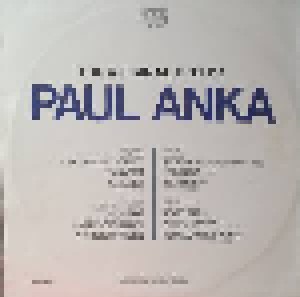 Paul Anka: The Originals Hits Of Paul Anka (LP) - Bild 2