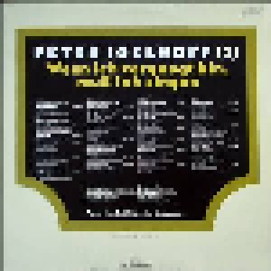 Peter Igelhoff: Wenn Ich Vergnügt Bin, Muß Ich Singen (2-LP) - Bild 2
