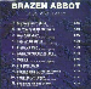 Brazen Abbot: Live And Learn (CD) - Bild 6