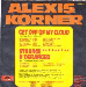 Alexis Korner: Get Off Of My Cloud (7") - Bild 2
