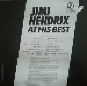Jimi Hendrix: At His Best (LP) - Bild 2