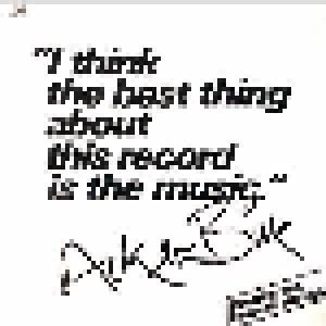 Mr. Acker Bilk: "I Think The Best Thing About This Record Is The Music." (LP) - Bild 1
