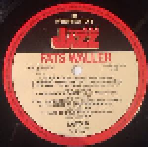 Fats Waller: I Grandi Del Jazz (LP) - Bild 4
