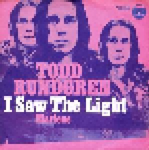 Cover - Todd Rundgren: I Saw The Light