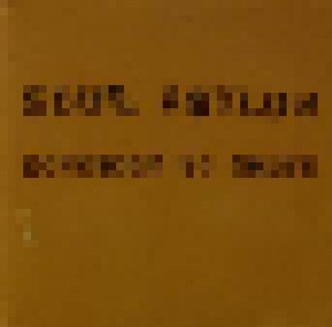 Cover - Soul Asylum: Somebody To Shove