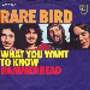 Cover - Rare Bird: What You Want To Know