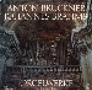 Anton Bruckner + Johannes Brahms: Orgelwerke (Split-LP) - Bild 1