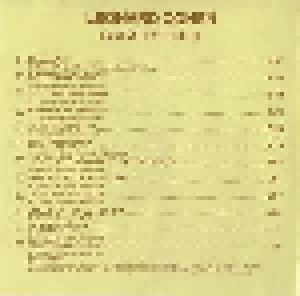 Leonard Cohen: Greatest Hits (CD) - Bild 6