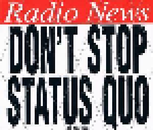 Status Quo: Don't Stop (Single-CD) - Bild 1