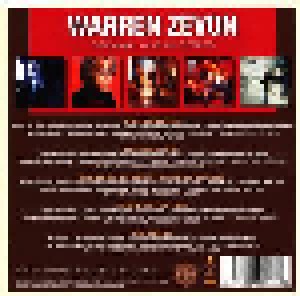 Warren Zevon: Original Album Series (5-CD) - Bild 2