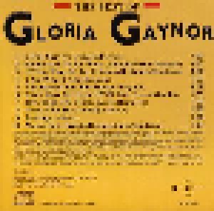 Gloria Gaynor: The Best Of Gloria Gaynor (CD) - Bild 2