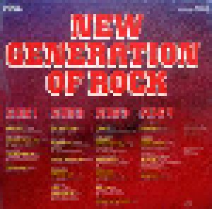 New Generation Of Rock (2-LP) - Bild 2