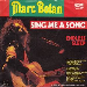 Cover - Marc Bolan: Sing Me A Song