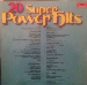 20 Super Power Hits (LP) - Bild 2