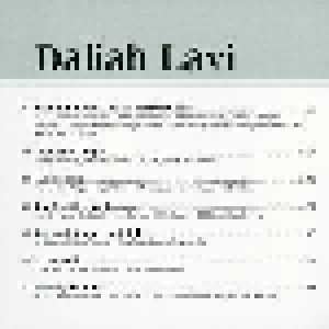 Daliah Lavi: Daliah Lavi (CD) - Bild 3