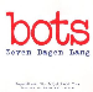 Bots: Zeven Dagen Lang (CD) - Bild 1