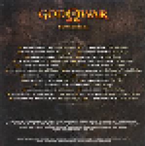God Of War Soundtrack (CD) - Bild 2