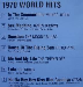 World Hits 1970 • The Oldies Collection (CD) - Bild 2