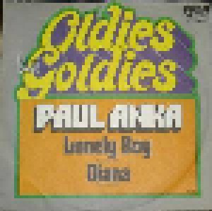 Paul Anka: Lonely Boy / Diana (7") - Bild 1