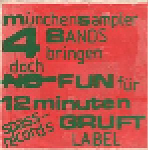 Cover - Leidtragenden, Die: München Sampler – 4 Bands Bringen Doch Fun Für 12 Minuten