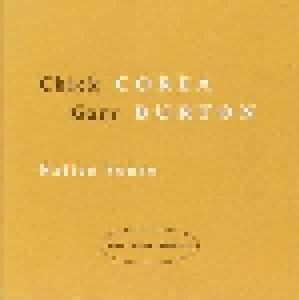 Cover - Chick Corea & Gary Burton: Native Sense