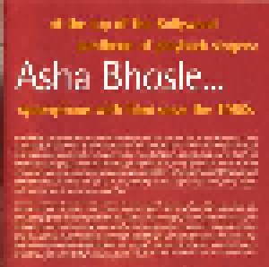 Asha Bhosle: The Rough Guide To Bollywood Legends: Asha Bhosle (CD) - Bild 8